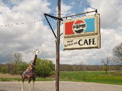 girrafe; Poor American Cafe; Nunda