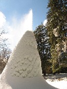 Hiking; Day Trips; Letchworth Park; snow ice; natural sculpture; rotated