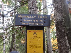 Pumpelly Trail; Monadnock Mountain NH