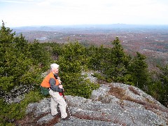 Ruth Bennett McDougal Dorrough; Pumpelly Trail; Monadnock Mountain NH