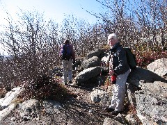 Katherine (Kat) McDougal Wheeler McCandless; Ruth Bennett McDougal Dorrough; White Dot Trail Monadnock Mountain NH