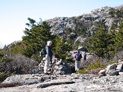 Ruth Bennett McDougal Dorrough; Katherine (Kat) McDougal Wheeler McCandless; White Dot Trail Monadnock Mountain NH