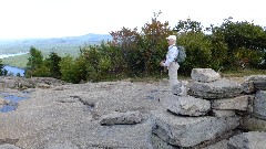 Ruth Bennett McDougal Dorrough; Mount Major Hiking Trail; Alton Bay; Lake Winnipesaukee, NH