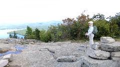 Ruth Bennett McDougal Dorrough; Mount Major Hiking Trail; Alton Bay; Lake Winnipesaukee, NH