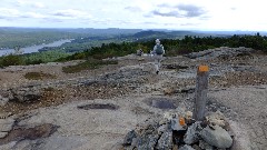 Ruth Bennett McDougal Dorrough; Mount Major Hiking Trail; Alton Bay; Lake Winnipesaukee, NH