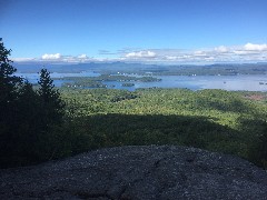 Mount Major Hiking Trail; Alton Bay, NH