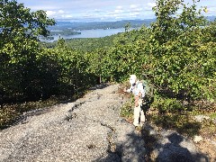 Ruth Bennett McDougal Dorrough; Mount Major Hiking Trail; Alton Bay, NH