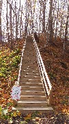 Onanda Park; Barnes Road Trail Stairs