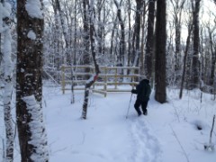 Ruth Bennett McDougal Dorrough; FLT; Ontario County Park; Bike Gate