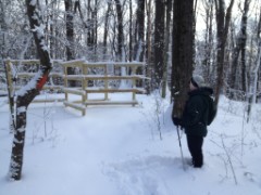 Ruth Bennett McDougal Dorrough; FLT; Ontario County Park; Bike Gate