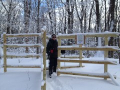 Ruth Bennett McDougal Dorrough; FLT; Ontario County Park; Bike Gate