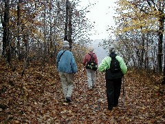 Jean Bubb; Lyn Jacobs; Ruth Bennett McDougal Dorrough; Hiking Day Trips Ontario County Park