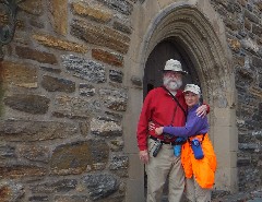 Dan, Ruth Bennett McDougal Dorrough; Garrett Chapel; Keuka Lake, NY