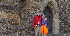 Dan, Ruth Bennett McDougal Dorrough; Garrett Chapel; Keuka Lake, NY