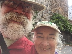 Dan, Ruth Bennett McDougal Dorrough; Garrett Chapel; Keuka Lake, NY