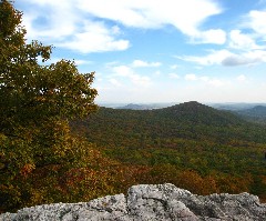 from Pulpit Rock; Appalacian Trail Pennsylvania