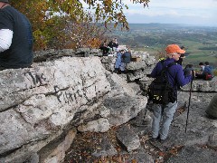 Lyn Jacobs; Pinnacle Point; Appalacian Trail Pennsylvania