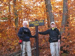 Ruth Bennett McDougal Dorrough; Lyn Jacobs; Worlds End Trail; Worlds End State Park; Pennsylvania