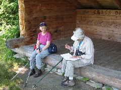 Ruth Bennett McDougal Dorrough; Jean Bub; shelter; Rattlesnake Hill