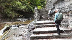 Lyn Jacobs; Ruth Bennett McDougal Dorrough; Robert Treman State Park, NYDay; Robert Treman State Park