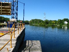 Lyn Jacobs; Hiking; Day Trips; Seneca Cayuga Trail/Canal; lock