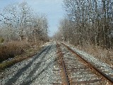 Hiking Day Trips Seneca Lake railroad tracks