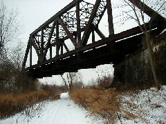 Hiking Day Trips Victor Railroad Bridge