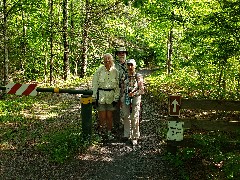 Judy Geisler; Dan Dorrough; Ruth Bennett McDougal Dorrough; Virginia Creeper Trail