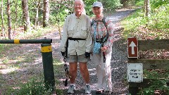 Judy Geisler; Ruth Bennett McDougal Dorrough; Virginia Creeper Trail, VA