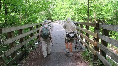Ruth Bennett McDougal Dorrough; Judy Geisler; Virginia Creeper Trail, VA