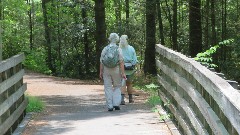 Ruth Bennett McDougal Dorrough; Judy Geisler; Virginia Creeper Trail, VA
