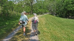 Judy Geisler; Ruth Bennett McDougal Dorrough; Virginia Creeper Trail