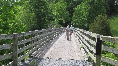 Ruth Bennett McDougal Dorrough; Judy Geisler; Virginia Creeper Trail, VA