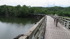 Judy Geisler; Ruth Bennett McDougal Dorrough; Virginia Creeper Trail, VA