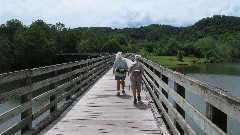 Judy Geisler; Ruth Bennett McDougal Dorrough; Virginia Creeper Trail, VA