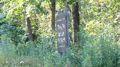 sign Wesley Hill Nature Preserve