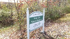 sign West Hill Nature Preserve