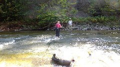 Lyn Jacobs; Jean Bub; Zoar Valley, NY