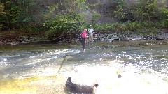 Lyn Jacobs; Jean Bub; Zoar Valley, NY