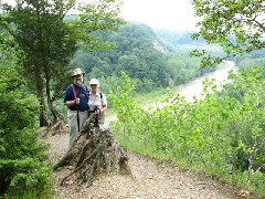 Dan Dorrough; Ruth Bennett McDougal Dorrough; Zoar Valley Day Trips Hiking