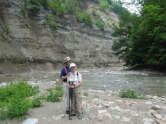 Dan Dorrough; Ruth Bennett McDougal Dorrough; Zoar Valley Day Trips Hiking