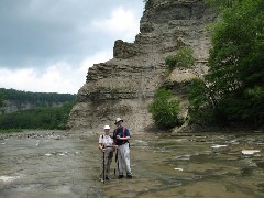 Ruth Bennett McDougal Dorrough; Dan Dorrough; Zoar Valley Day Trips Hiking