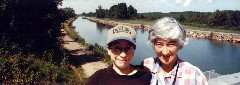 Ben Dorrough; Ruth Bennett McDougal Dorrough; Erie Canal Party