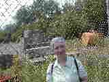 Ruth Bennett McDougal Dorrough; Hiking Erie Canal trail Utica