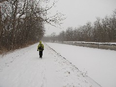 Lyn Jacobs; Hiking; Erie Canal