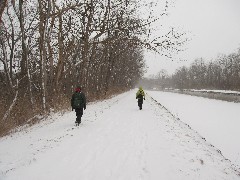 Ruth Bennet McDougal Dorrough Dorrough; Lyn Jacobs; Hiking; Erie Canal