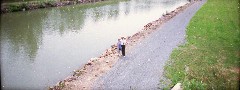 Ruth Bennett McDougal Dorrough; Dan Dorrough; Erie Canal Hiking