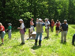 Dedication of Howard Beye Memorial; Hiking; NCT; FLT; B-01