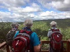 Ruth Bennett McDougal Dorrough; Marie Altenau; Joan Young; FLT; Branch Trails; B-01