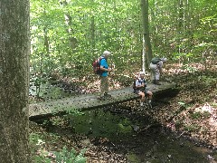 Marie Altenau; Joan Young; Ruth Bennett McDougal Dorrough; FLT; Branch Trails; B-01